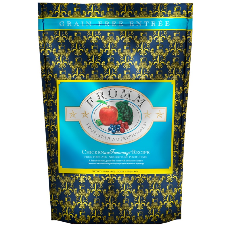 Four-Star Grain-Free Chicken Au Frommage Dry Cat Food from Fromm