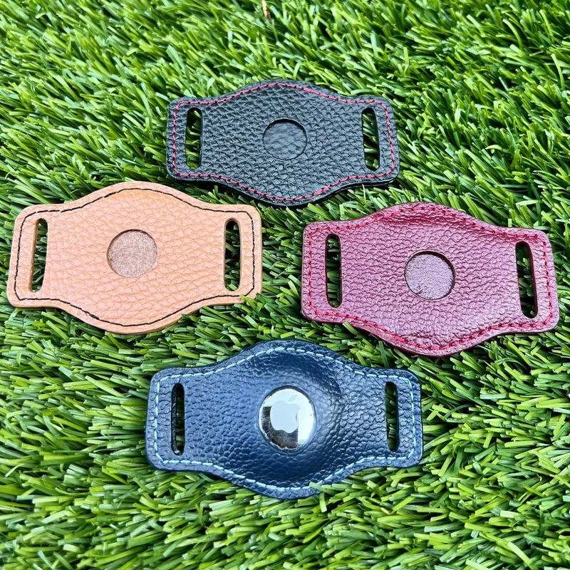 Strapets Leather Airtag Holder - Large
