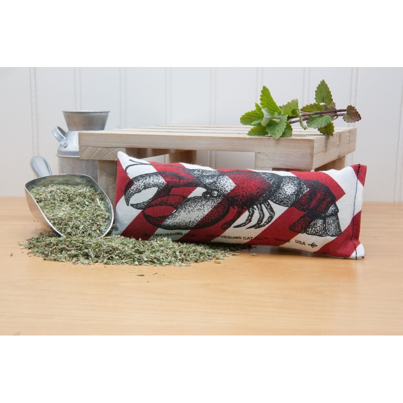 Wicked Good Lobstah Nip  Catnip Kicker Toy | Dr. Pussums Cat Company
