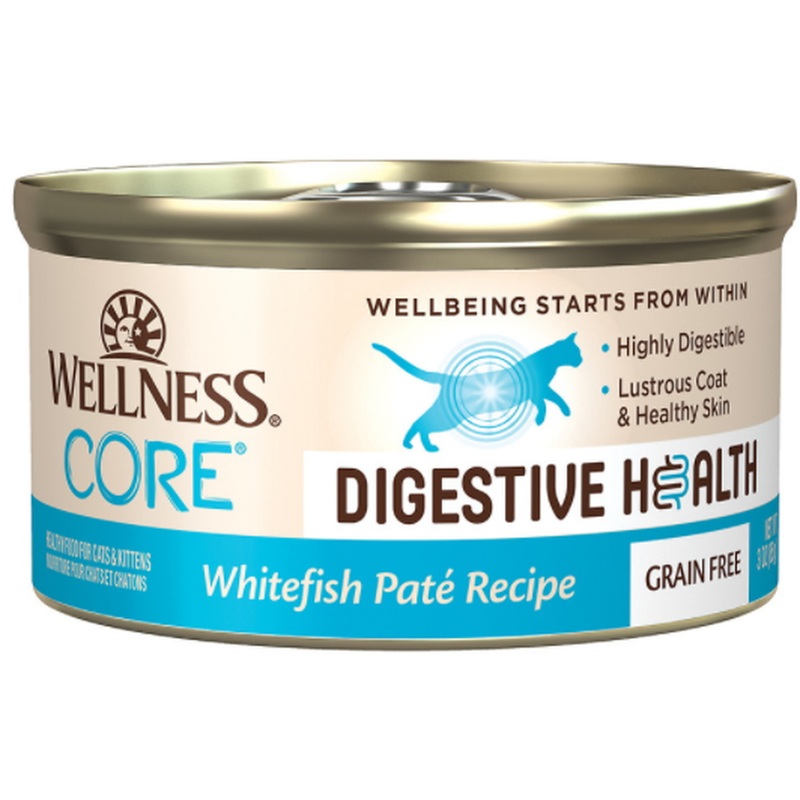 Wellness Cat Can Core Digest Health Whitefish 3oz