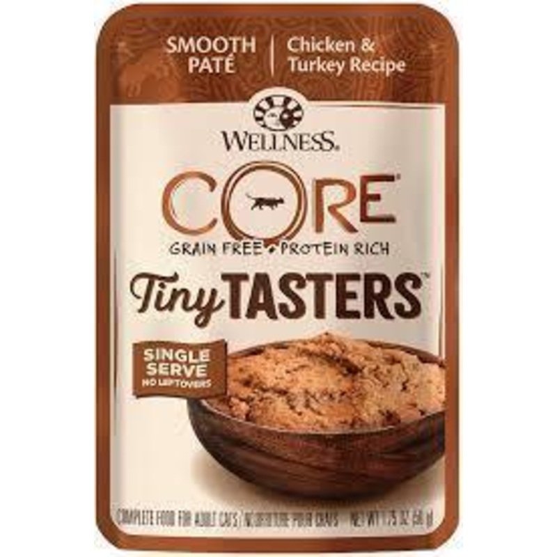 Wellness Cat Core Tiny Tasters Chicken & Turkey 1.75oz