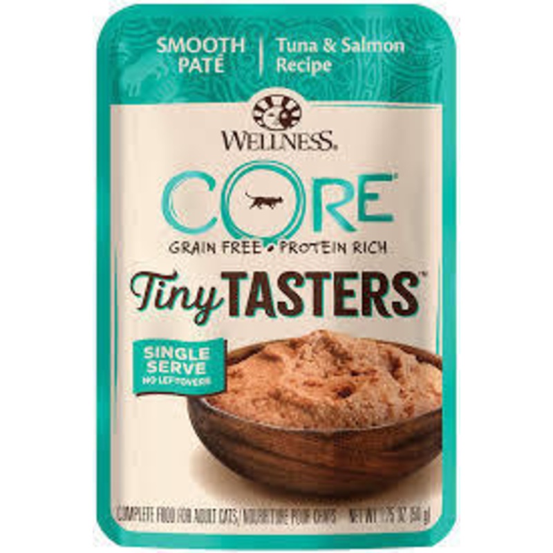 Wellness Cat Core Tiny Tasters Tuna & Salmon 1.75oz