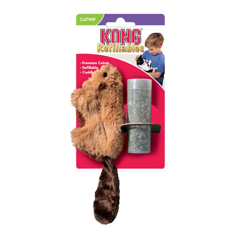 Kong Cat Catnip Refill Beaver