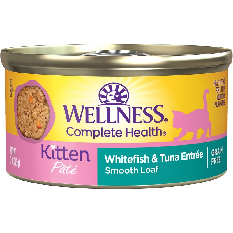 Wellness Kitten Can Complete Health Whitefish Tuna