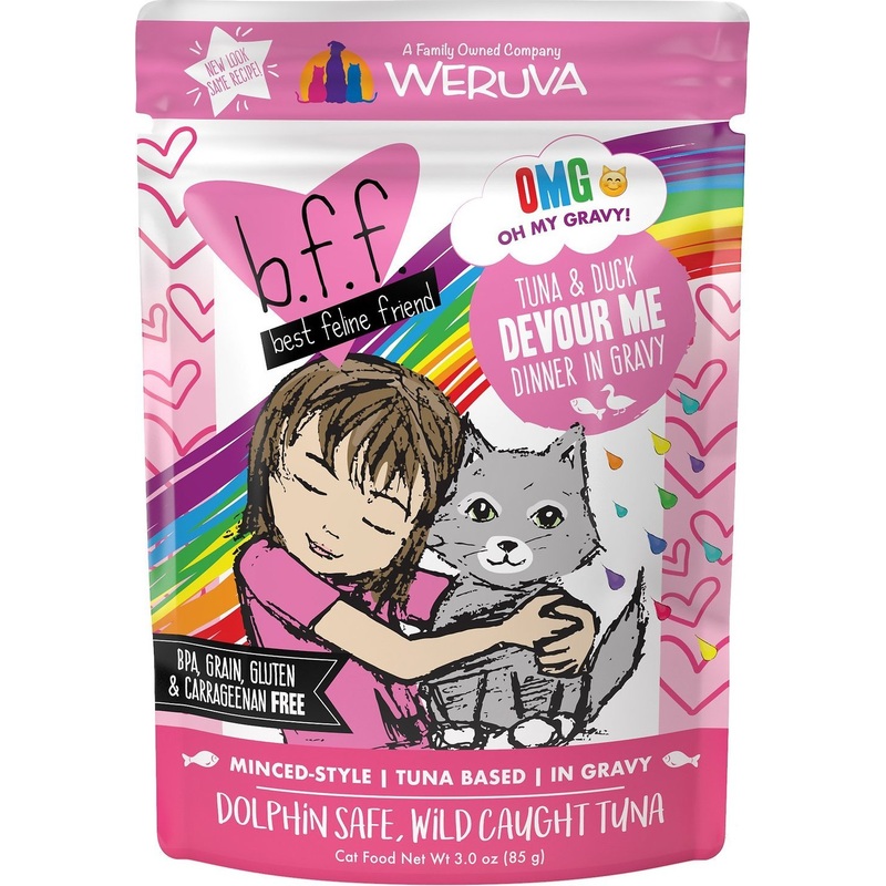 Weruva BFF Tuna/Duck Devour Me 3oz Pouch