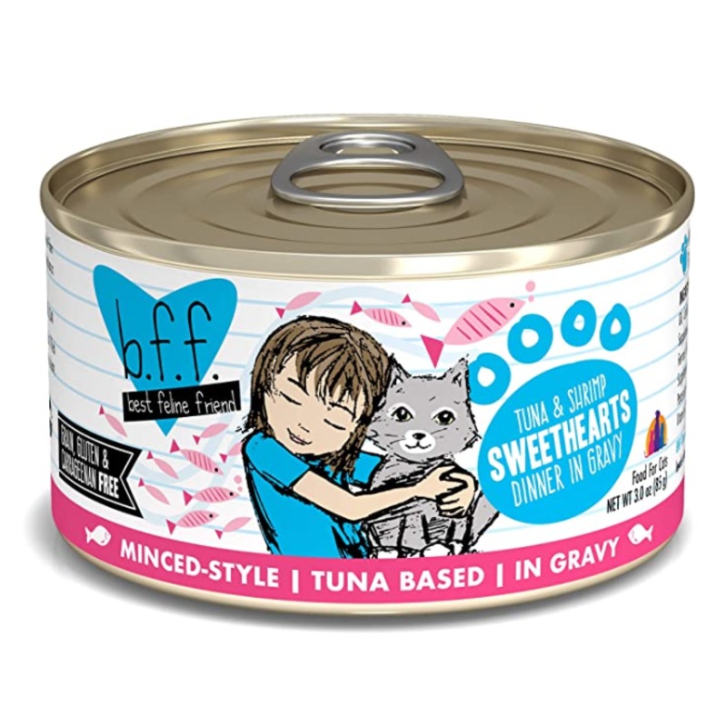 Weruva BFF Tuna/Shrimp Sweethearts 3oz *