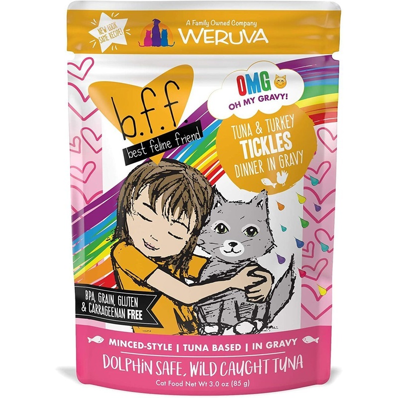 Weruva BFF Tuna/Turkey Tickles 3oz Pouch