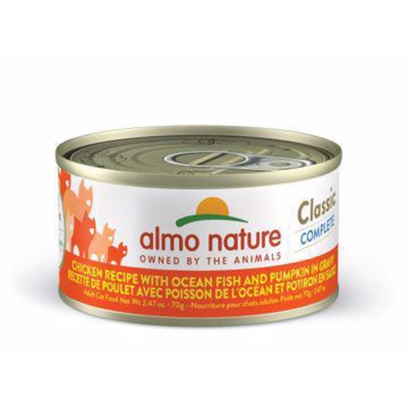 Almo Cat Can Chicken & Fish in Gravy Classic Complete 2.47oz *