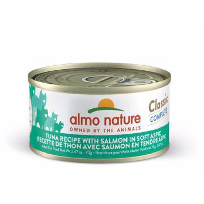 Almo Cat Can Tuna & Salmon in Aspic Classic Complete 2.47oz