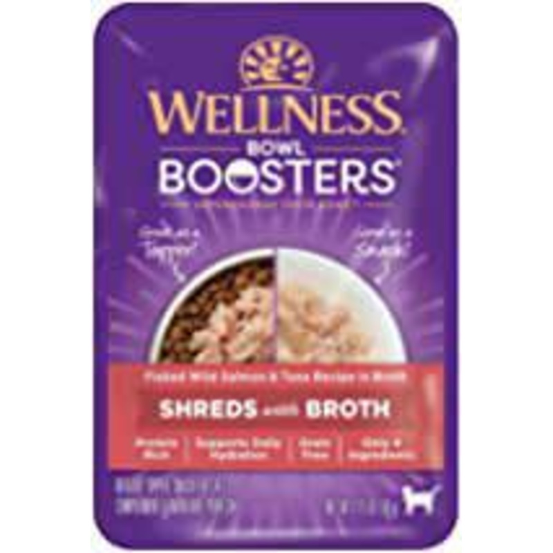 Wellness Cat Flaked Salmon Tuna Bowl Boosters 1.75oz