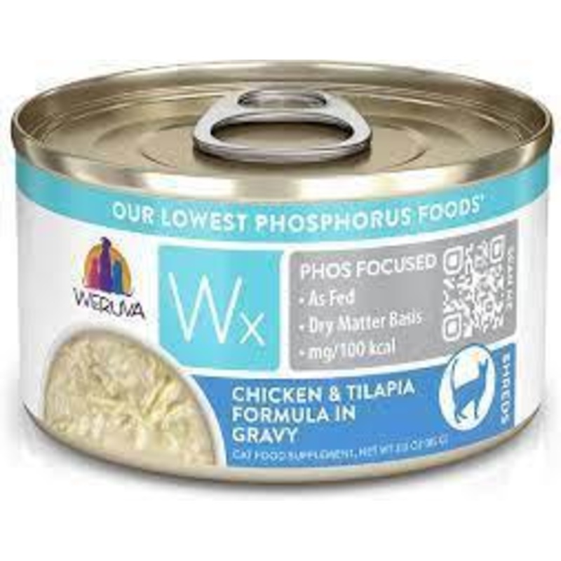 Weruva Cat Wx Phosphorus Focused Chicken & Tilapia Gravy 3oz