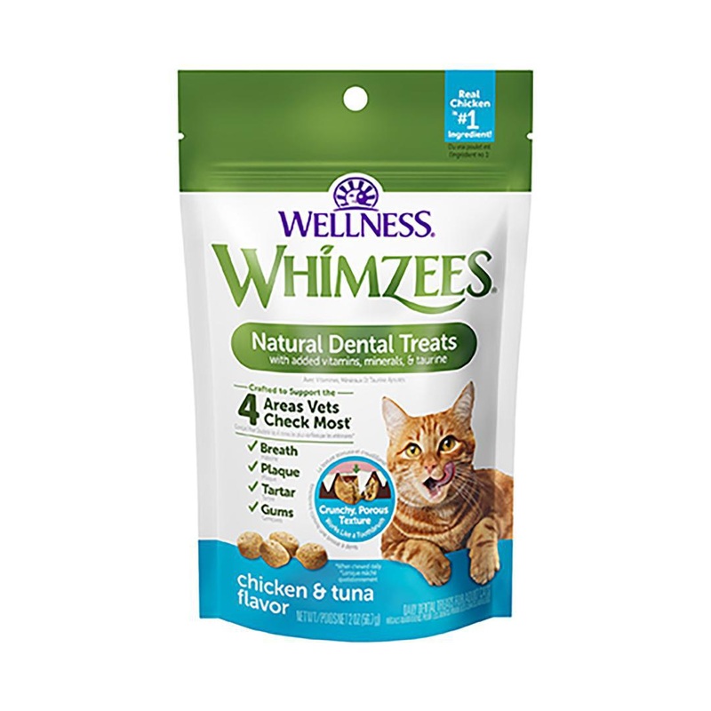 Whimzees Cat Dental Treat Chicken Tuna Flavor