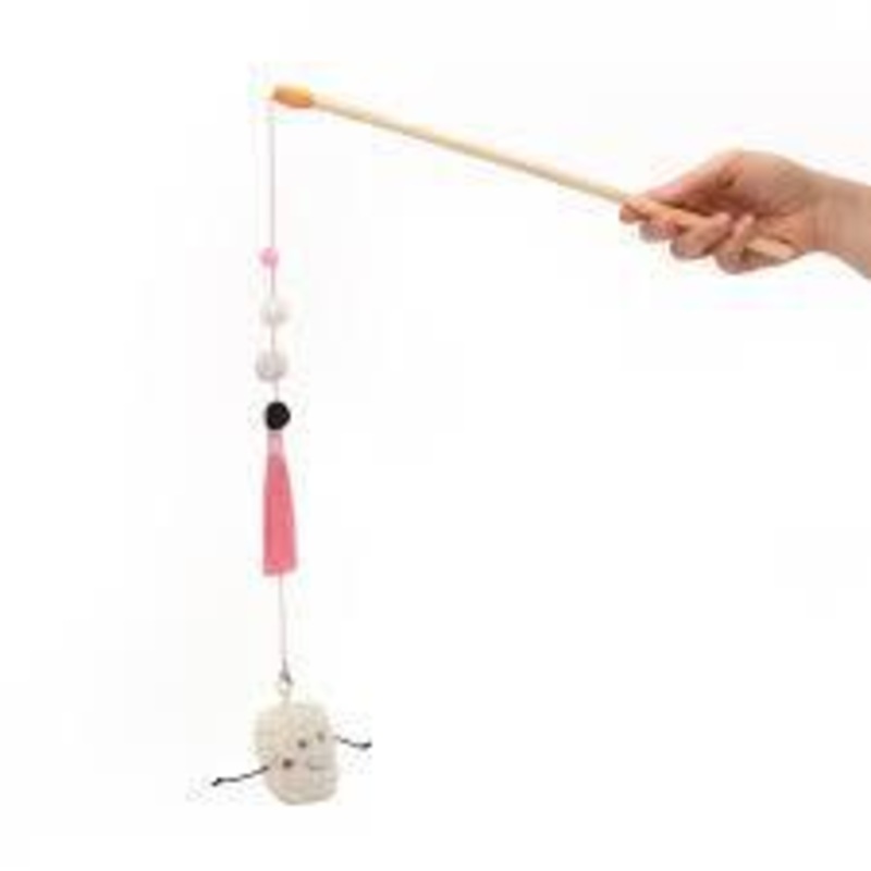 Zippy Claws Stik Marshmallow Cat Toy Small