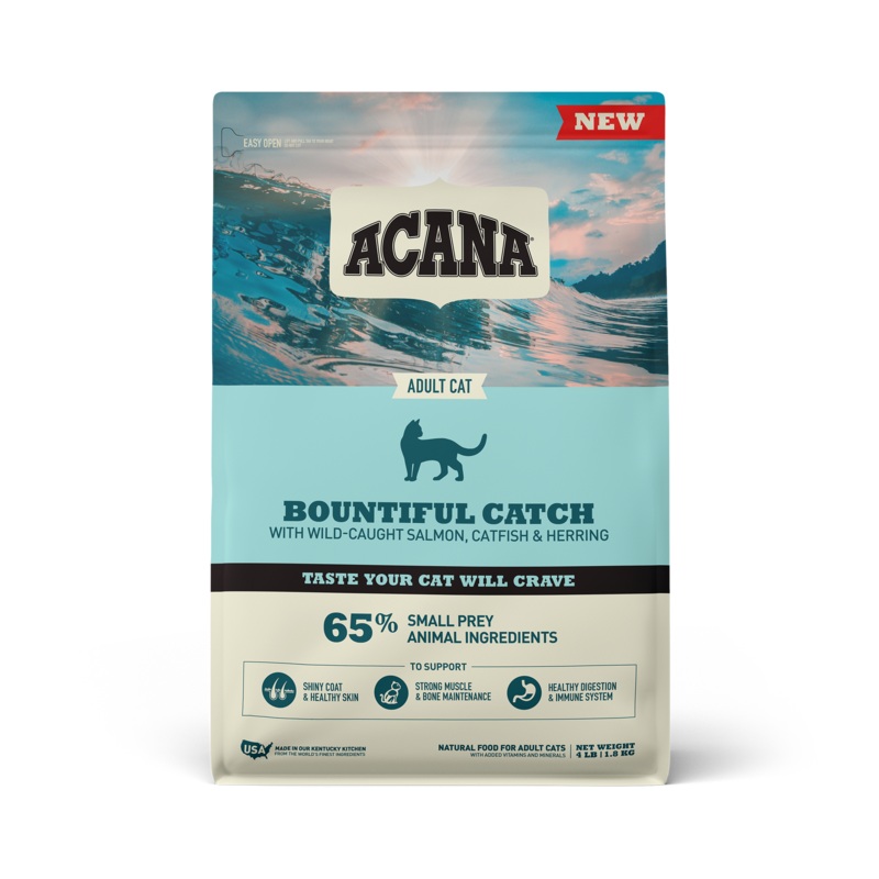 Acana Bountiful Catch with Wild Caught Salmon, Herring & Hake Cat Food