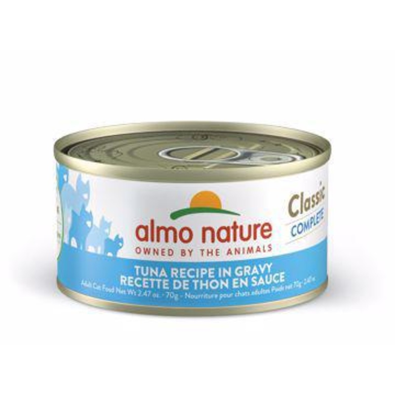 Almo Cat Can Tuna in Gravy Classic Complete 2.47oz