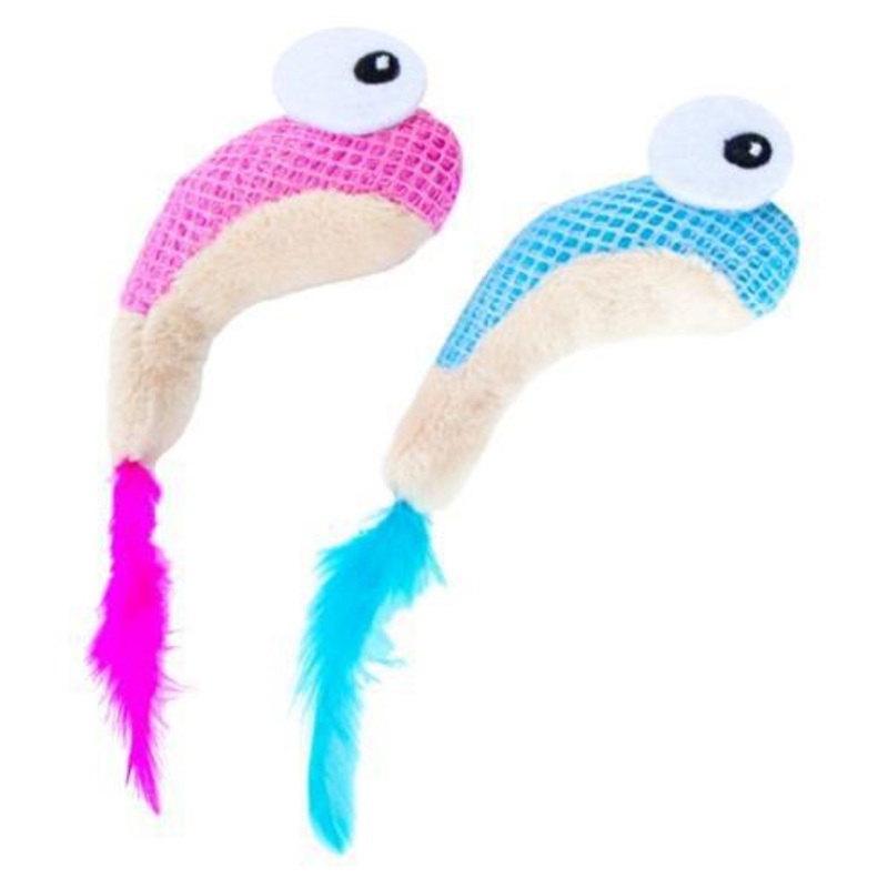 Catstages Dental Shrimpies Cat Toy 2 pack
