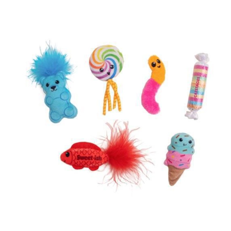 Catstages Kitty Sweet Treats Cat Toy 6 pack