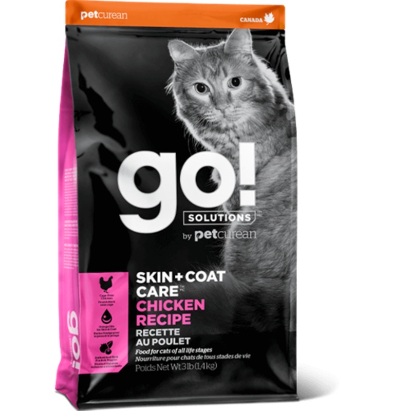 Go! Solutions Skin and Coat Care Chicken Recipe for Cats