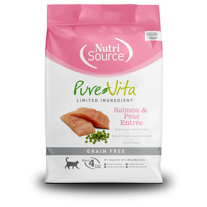 PureVita Grain Free Salmon Entree Dry Cat Food