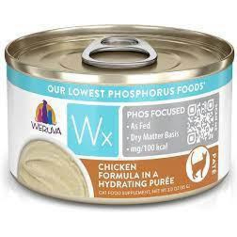 Weruva Cat Wx Phosphorus Focused Chicken Puree 3oz