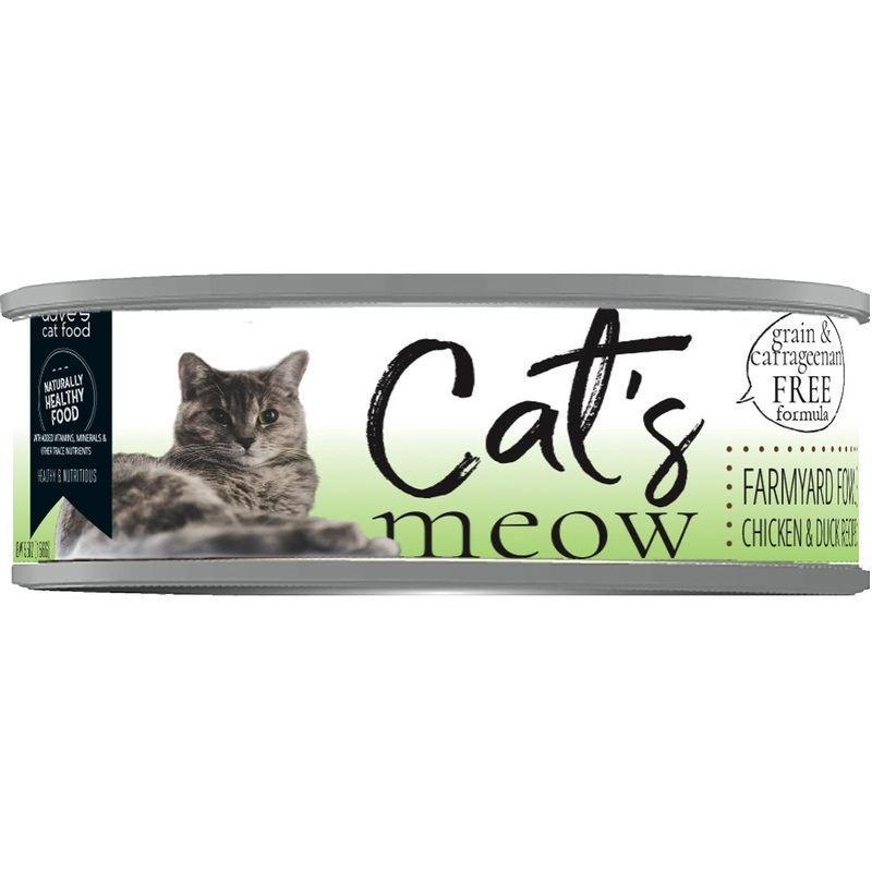 Dave's Cats Meow Farmyard Fowl Canned Cat Food