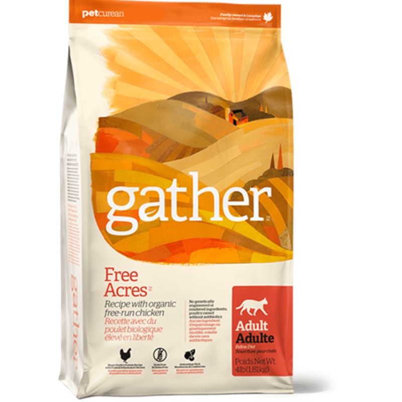 gather Free Acres Recipe Dry Cat Food