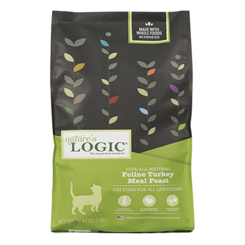 Nature's Logic Feline Turkey Meal Feast Dry Dog Food