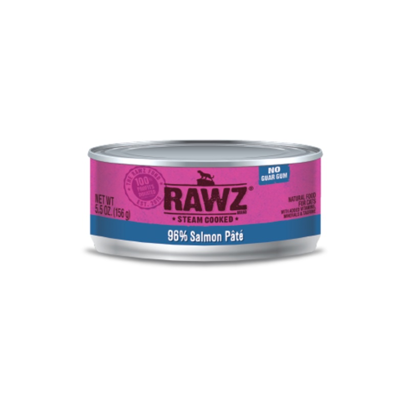 RAWZ 96% Salmon Pate Canned Cat Food