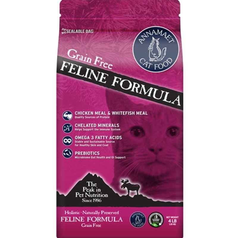 Annamaet Grain Free Feline Chicken and Fish Formula Dry Cat Food