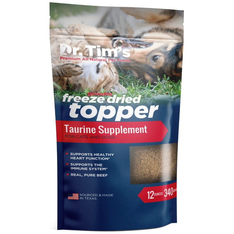 Dr. Tim's Beef Taurine Topper for Cats and Dogs