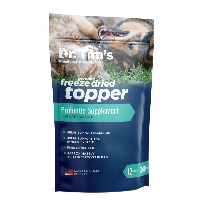 Dr. Tim's Elk Probiotic Supplement for Cats and Dogs