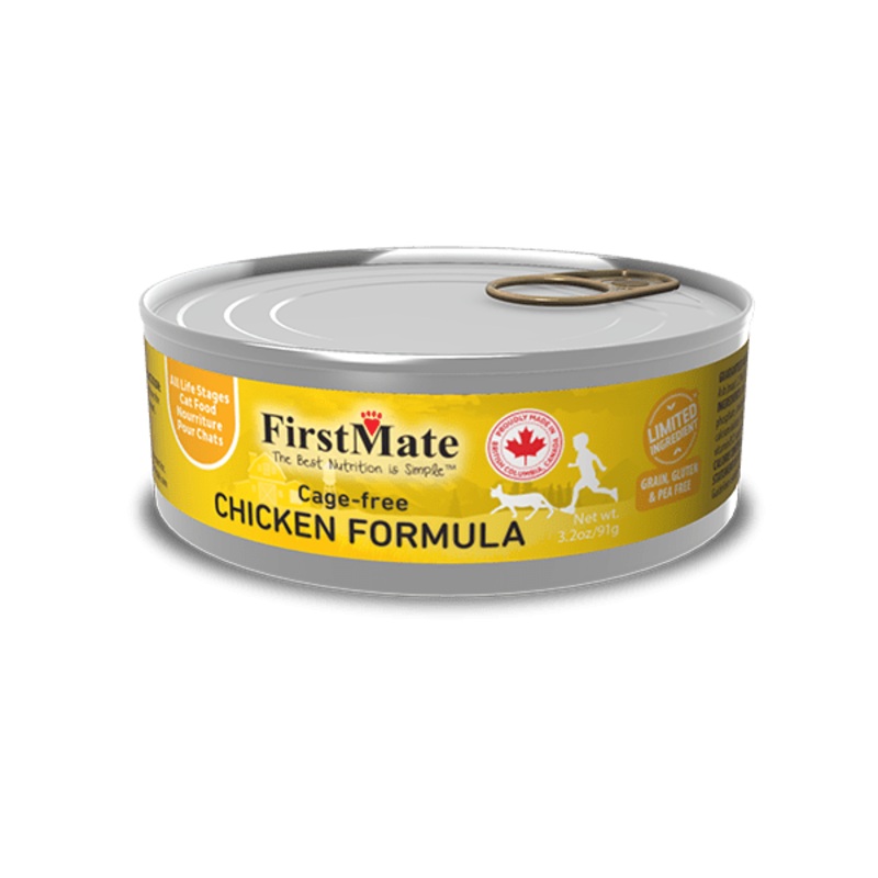 FirstMate Limited Ingredient Cage-Free Chicken Canned Cat Food