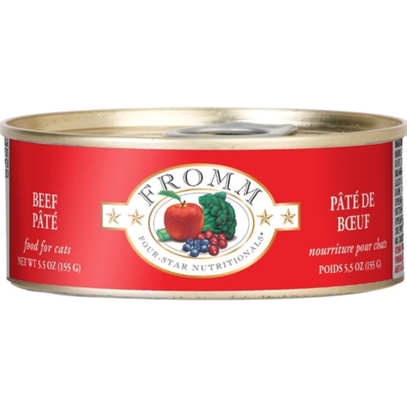 Fromm Four-Star Beef Pate Canned Cat Food