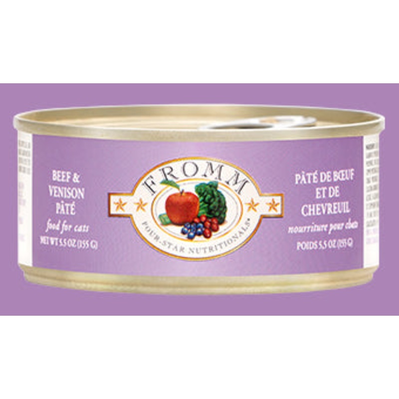 Fromm Four-Star Beef & Venison Pt Canned Cat Food