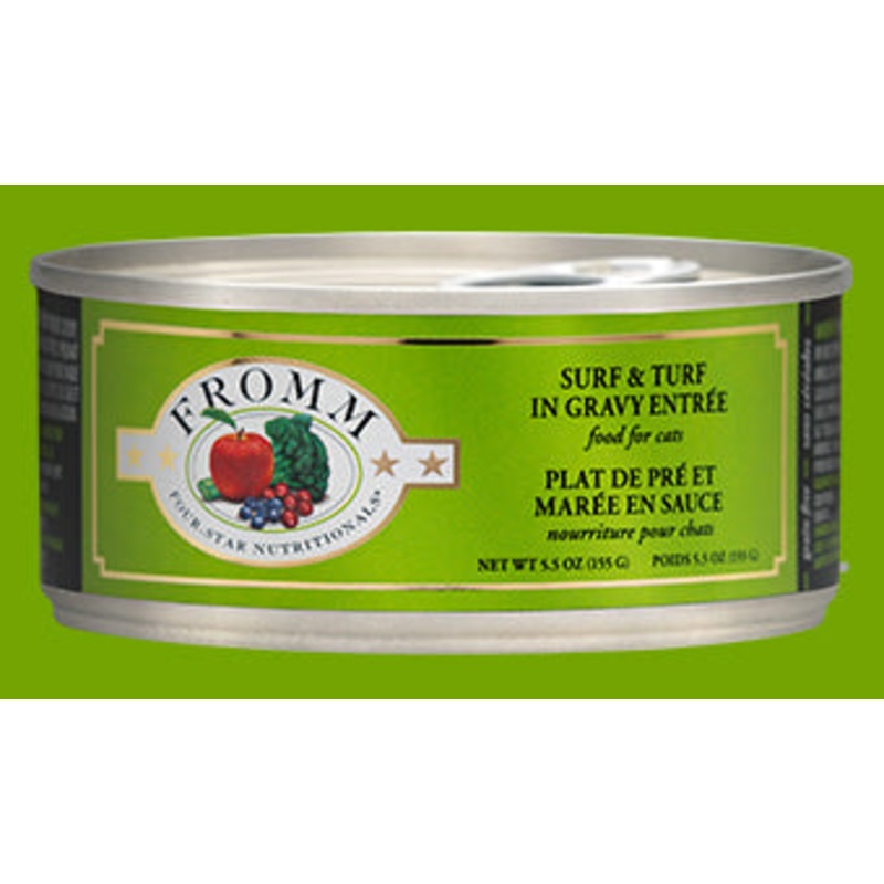 Fromm Four-Star Surf & Turf in Gravy Entree Wet Cat Food