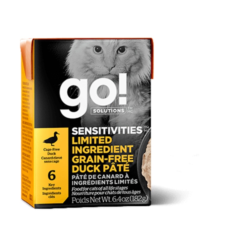 Go! Sensitivities Limited Ingredient Grain Free Duck Pt For Cats