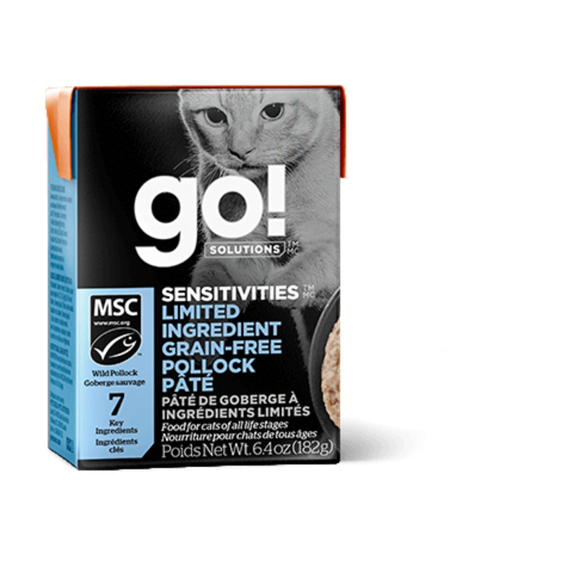 Go! Sensitivities Limited Ingredient Grain Free Pollock Pt For Cats