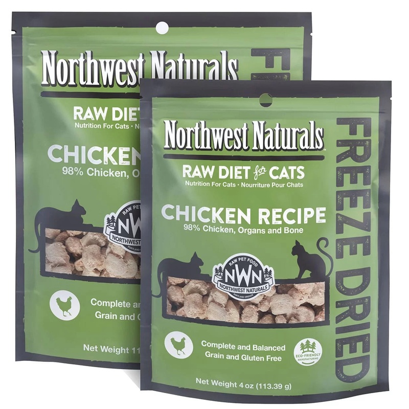 Northwest Naturals Freeze Dried Chicken Recipe for Cats