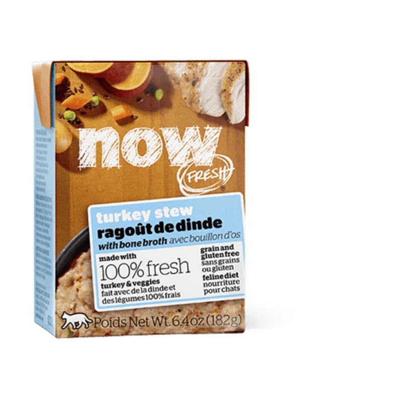Now Fresh Grain Free Turkey Stew for Cats