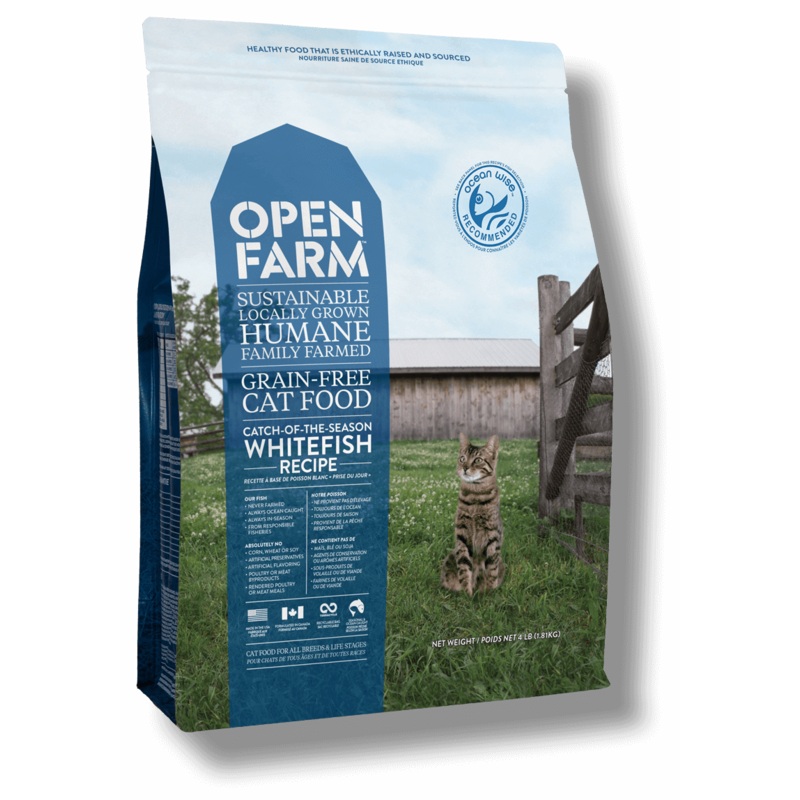 OPEN FARM Grain-Free Catch-Of-The-Season Whitefish Recipe Dry Cat Food