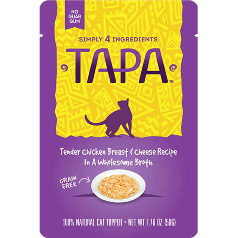 TAPA Tender Chicken Breast & Cheese In A Wholesome Broth Wet Cat Food