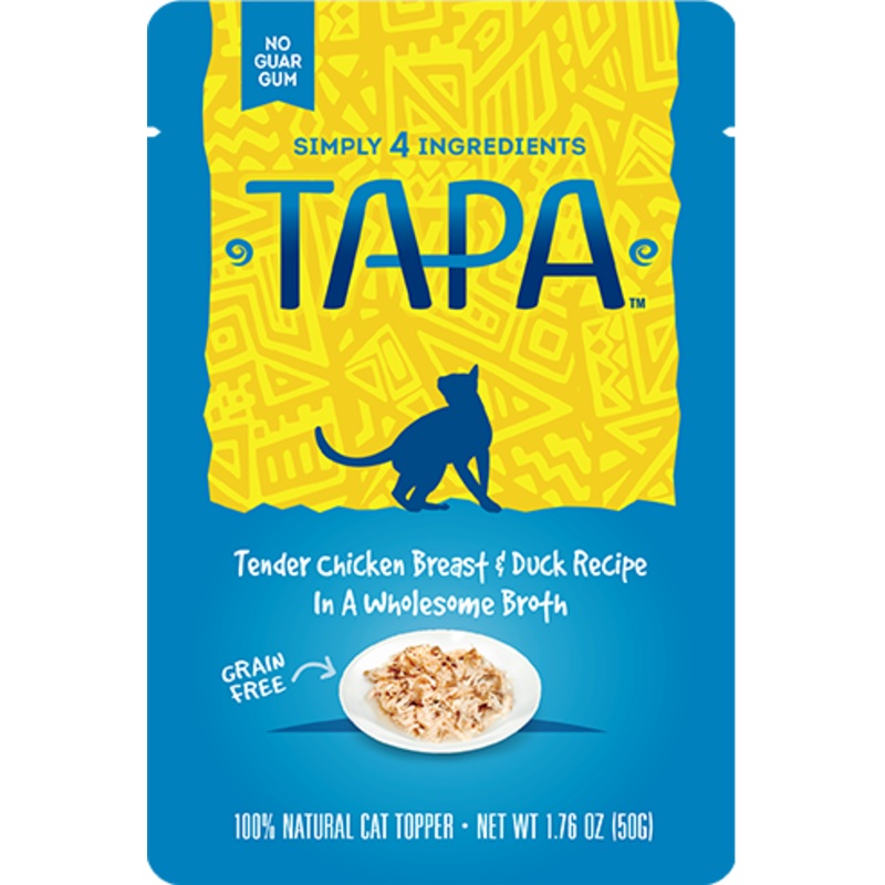 TAPA Tender Chicken Breast & Duck In A Wholesome Broth Wet Cat Food