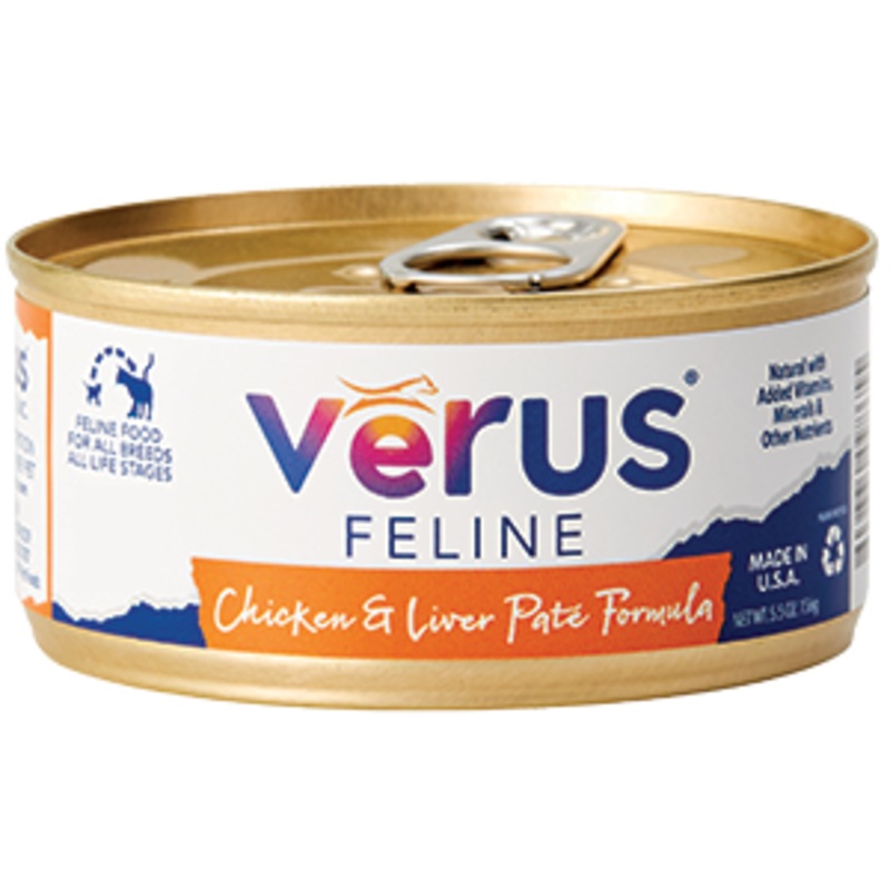VeRUS Chicken & Liver Pate Formula Canned Cat Food