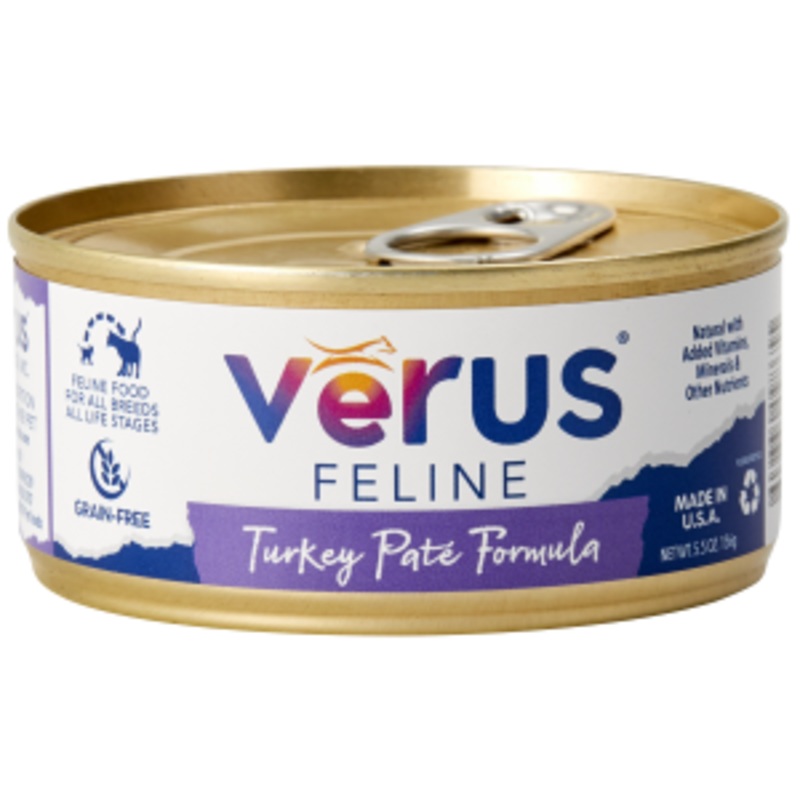VeRUS Grain-Free Turkey Pate Formula Canned Cat Food