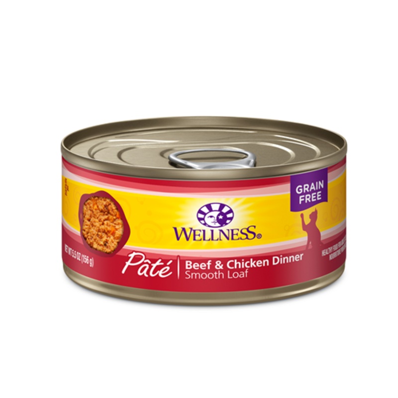 Wellness Beef & Chicken Canned Cat Food