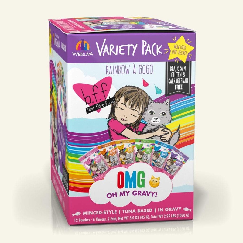 Weruva BFF Pouch Rainbow  Gogo Variety Pack