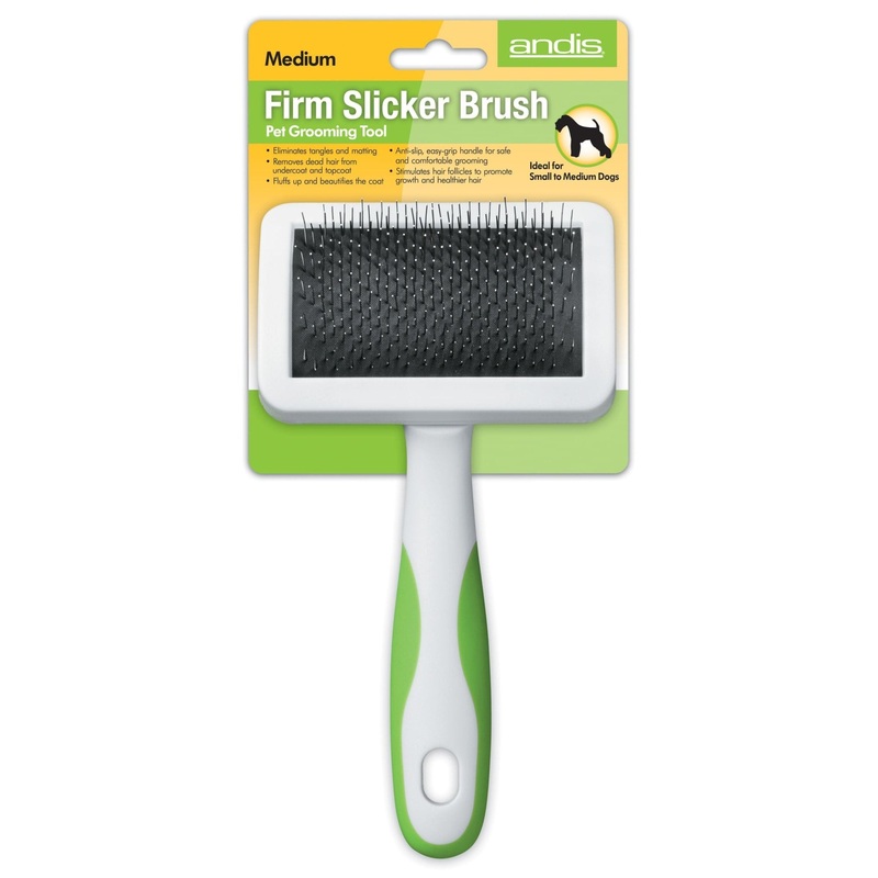 Andis Medium Firm Slicker Brush