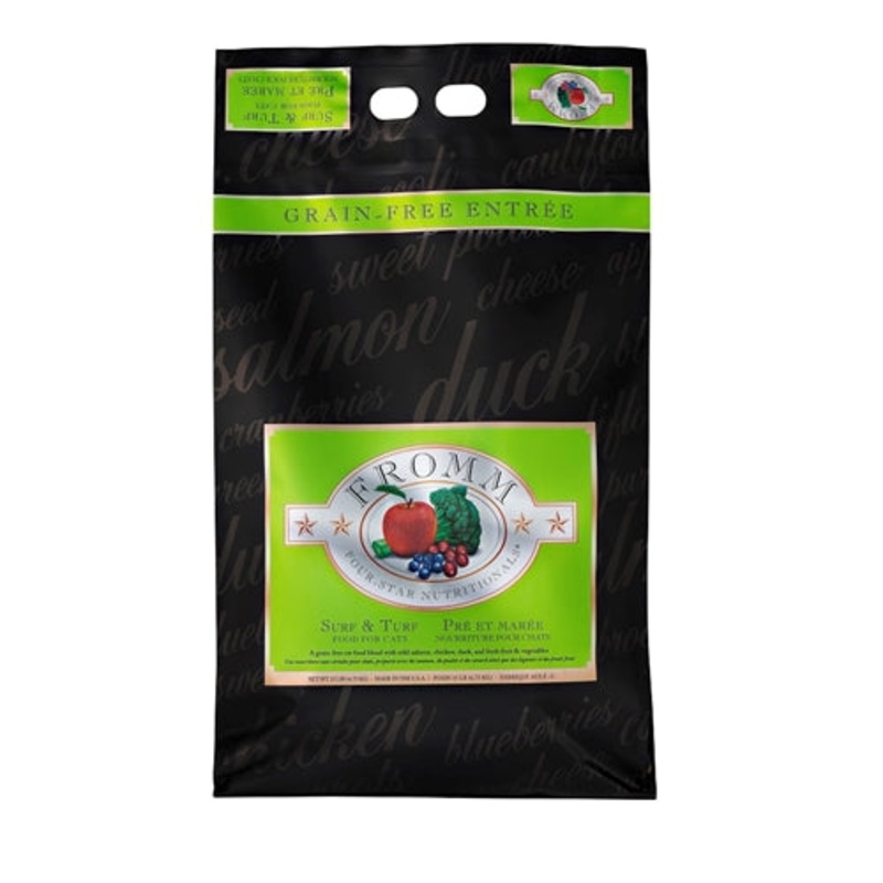 Fromm Four-Star Grain-Free Surf & Turf Dry Cat Food