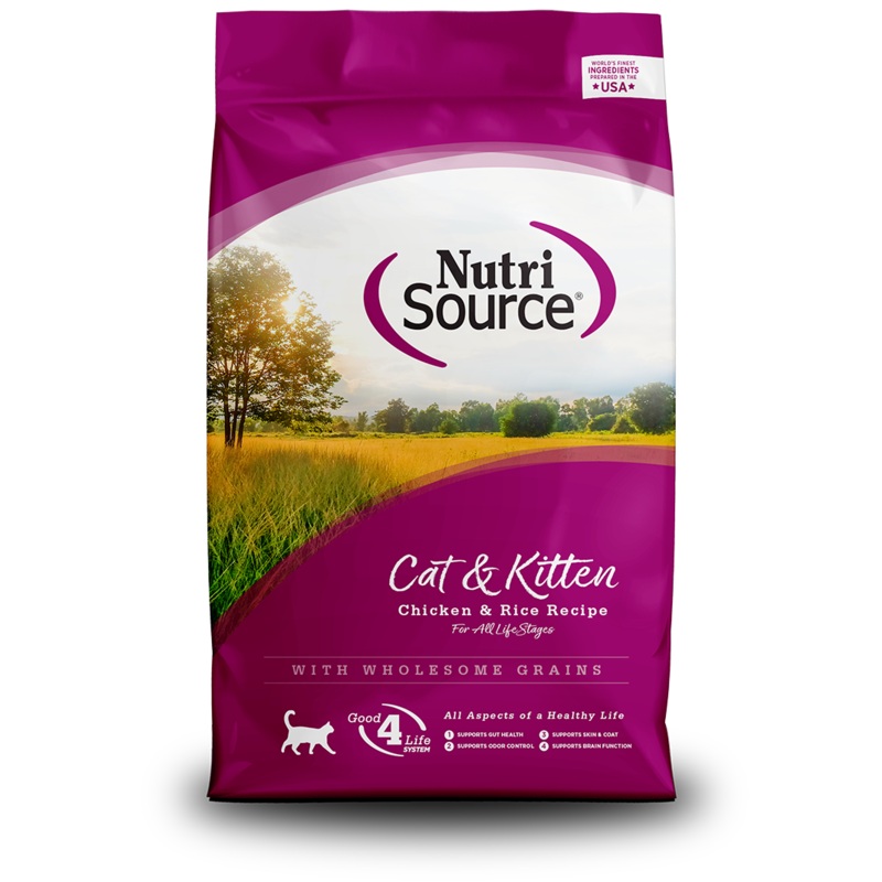 Nutrisource Cat and Kitten Chicken and Rice Dry Formula
