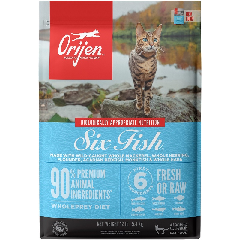 Orijen 6 Fish Cat & Kitten Dry Cat Food
